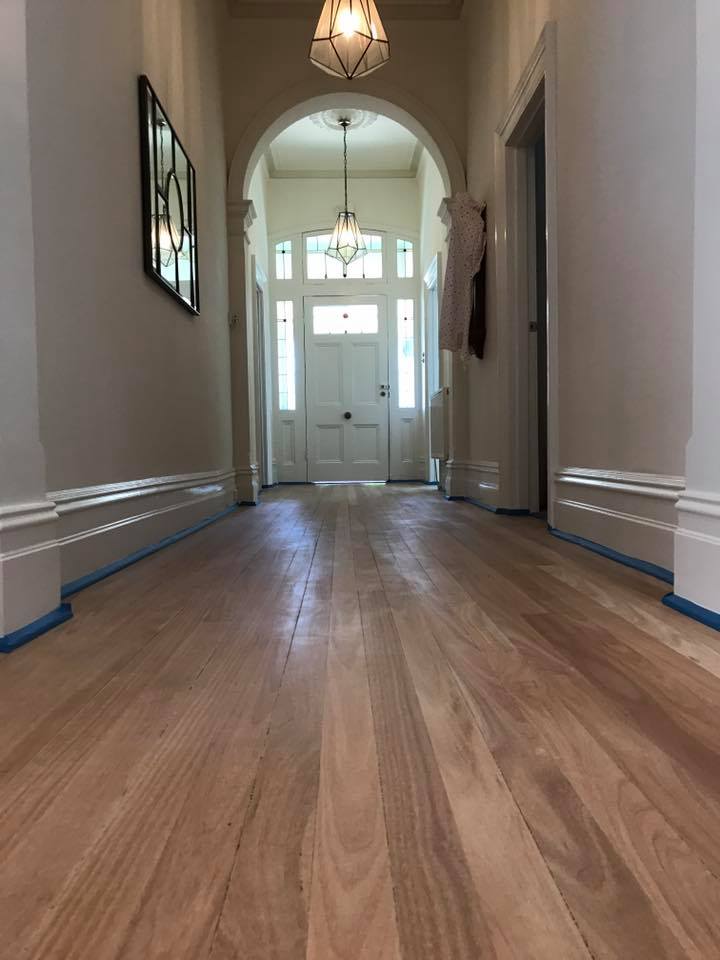 Timber floor sanding & polishing project 1 by Top Gun Floor Sanding & Polishing